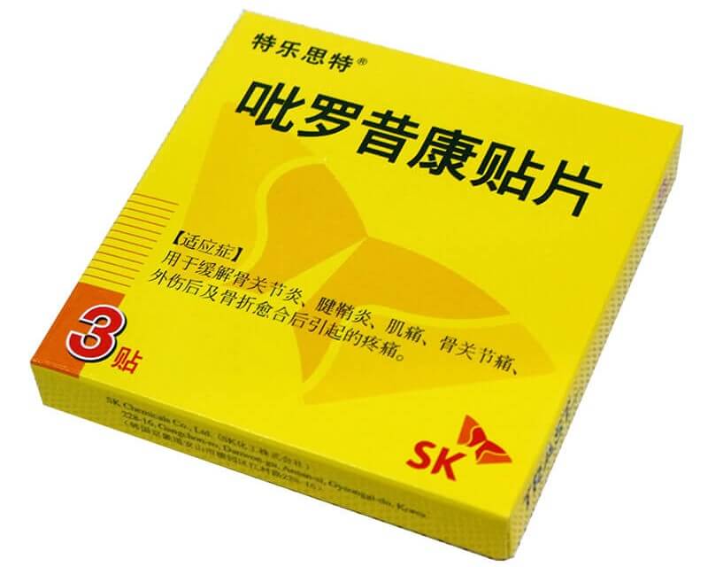 特乐思特吡罗昔康贴片